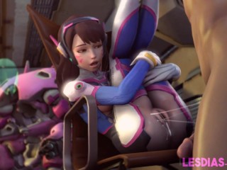 Overwatch dva creampie