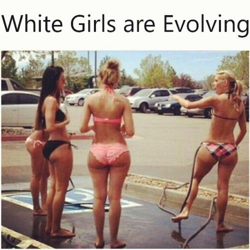 best of Evolving white girls