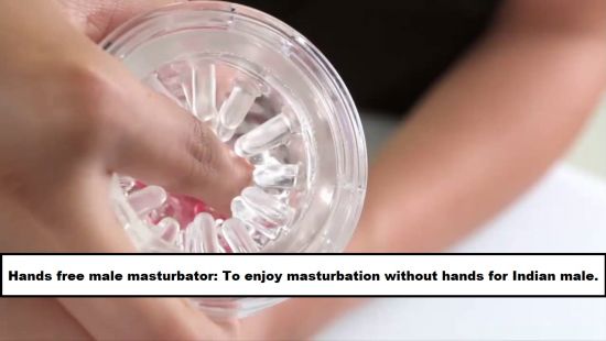Guy masturbating no hands