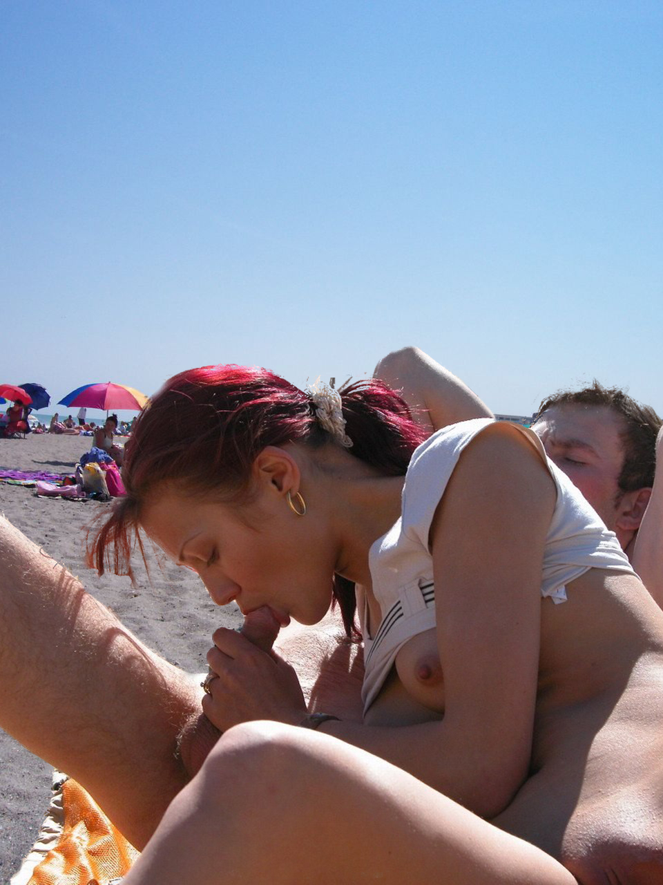 Maddux reccomend beach blowjob stranger