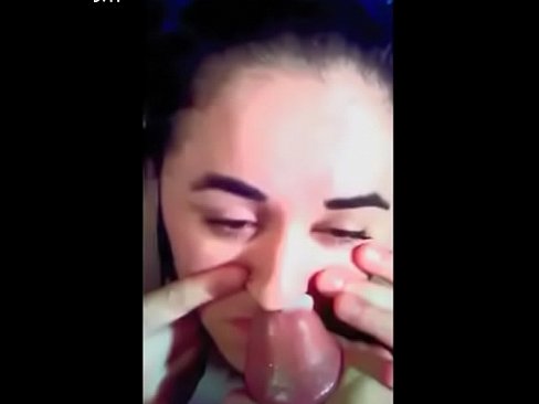 best of Dripping her cum nose out