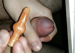 Urethral cock sounding edging handjob bound