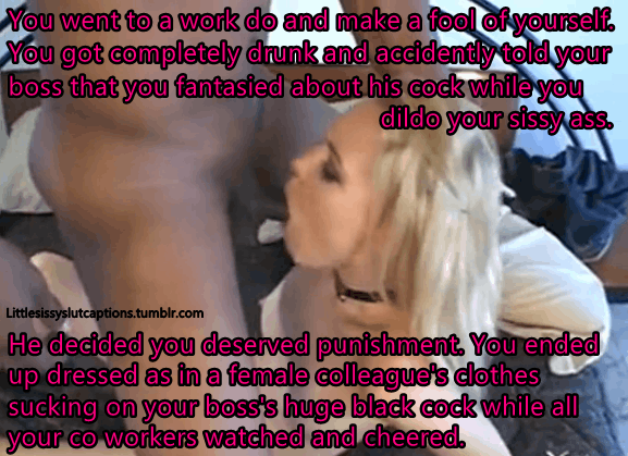 Casper reccomend sissy maid sucking black cock owned