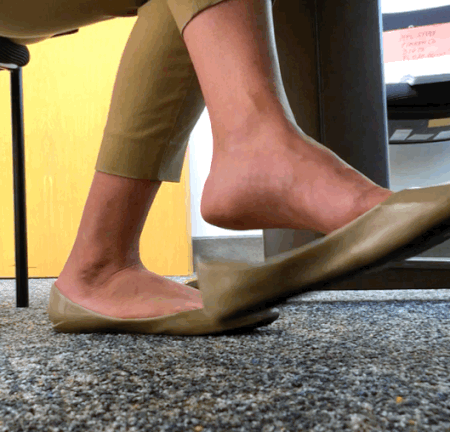 best of Feet foot found coworkers after candid