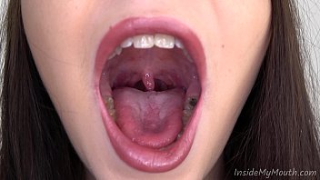 Mouth fetish pics with barbara insidemymouth