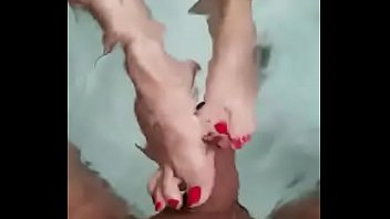 Saeda mature milf feet foot worship