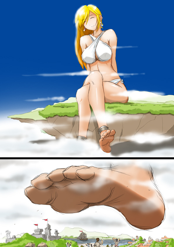 Giantess fucks building