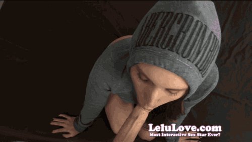best of Creampie hoodie lelu love blowjob fucking