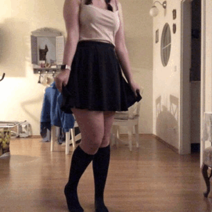 Hard-Drive recommendet teen girl dancing sexy mini skirt