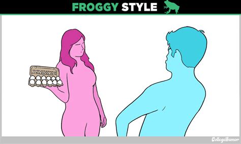 Couple fuck froggystyle