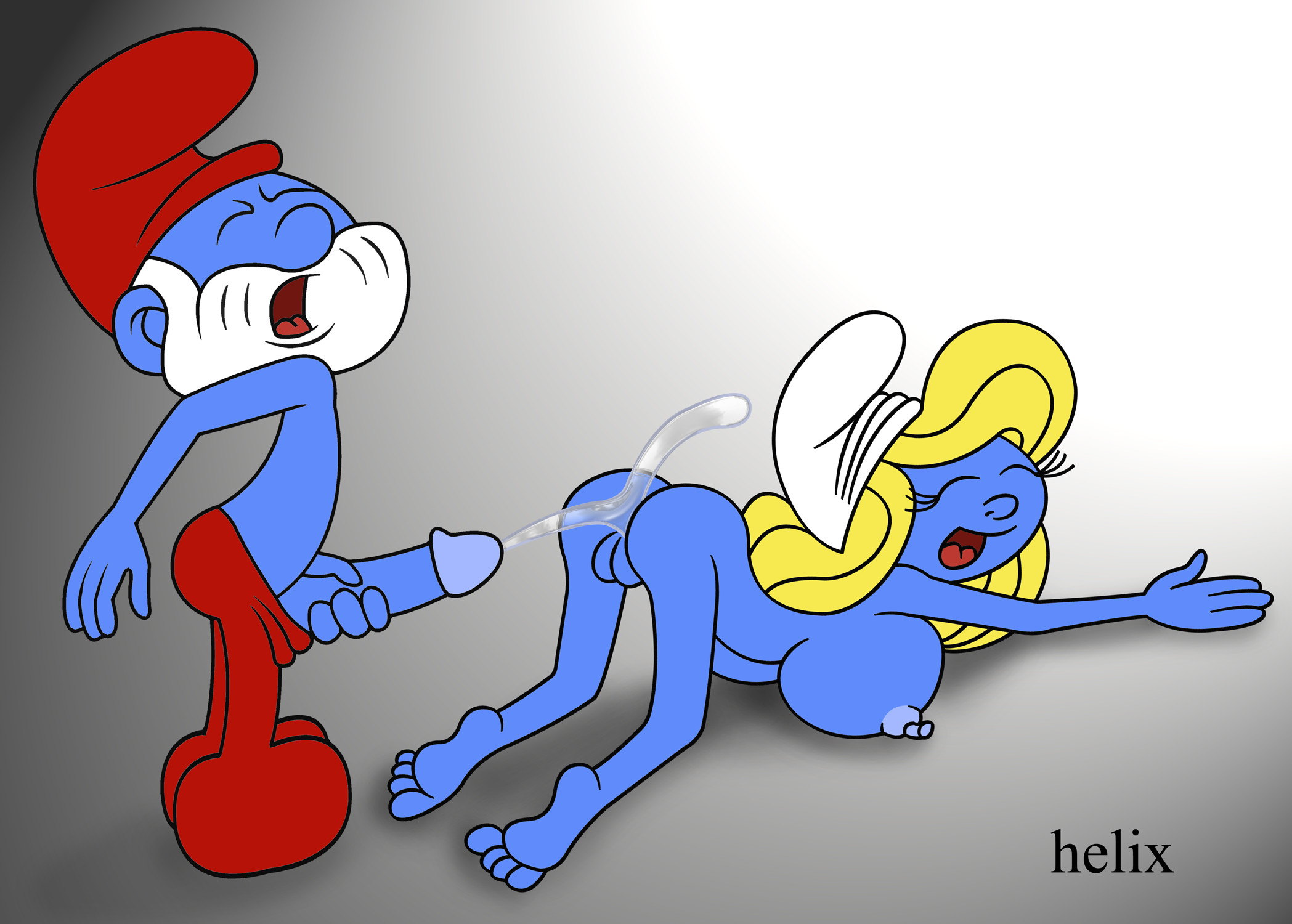 Dollface reccomend smurfette riding crought smurf hard dick