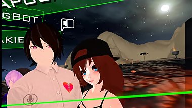 Qwonk famous vrchat player gets kinky