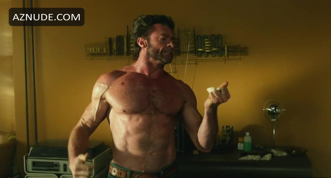 NFL reccomend hugh jackman bare chested just wearing
