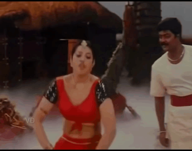 Tamil girl pressing boobs