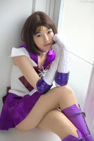 Cute crossdresser shemale school girl cosplay