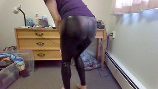 best of Latina hotel thick through leggings walking