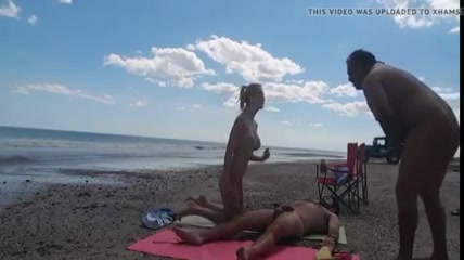 best of Filmed french hidden boobs beach