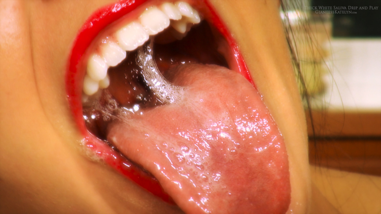 Giantess vore tongue fetish drooling