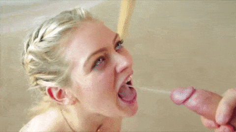 Girl shows tongue throat