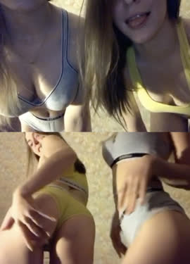 Periscope teen teasing showing boobs