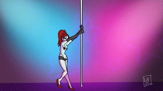 Hound D. reccomend priya strip pole dancing