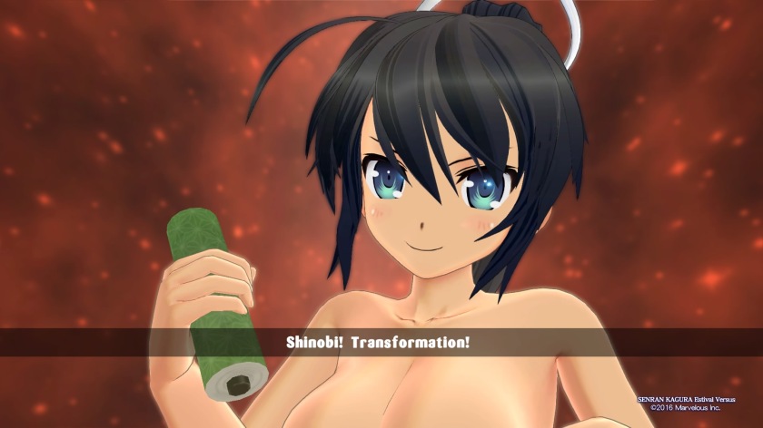 best of Frantic estical senran kagura transformations versus