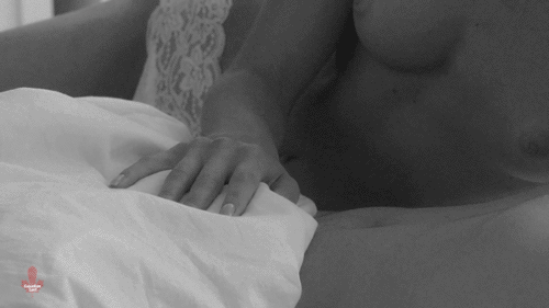 Wife under sheets